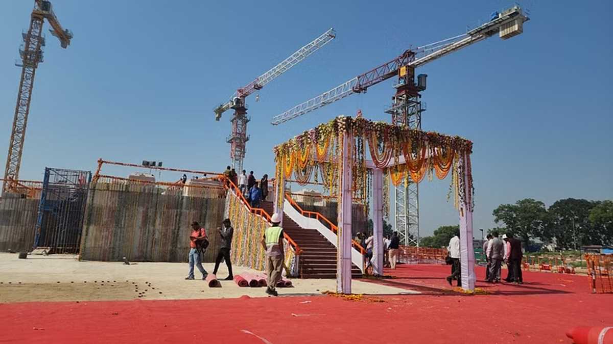 अयोध्या में 50 प्रतिशत बनकर तैयार हुआ रामलला का मंदिर